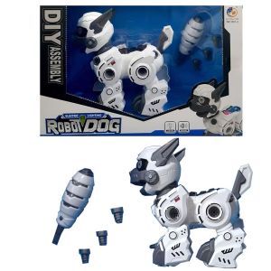 Pilli Hareketli Yürüyen Sesli Işıklı  Sök-Tak Köpek