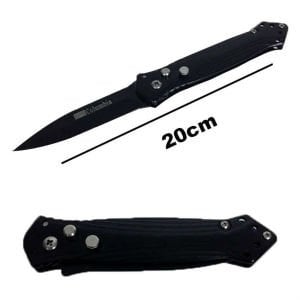 Çakı Av Bıçak Kemere Takma Klipsli Açıkken 20cm Uzunluğunda Kilit Sistemli Çelik Bıçak