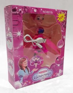 18cm Uzunluğunda Sağlam Plastikten Üretim Kanatlı Elde Uçan Peri Sağlığa Zararsız Maddeden Üretim