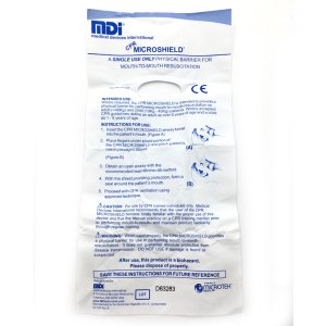 Cepte Taşınan Anahtarlıklı Eldivenli Suni Teneffüs Ağız Maskesi Suni Solunum Ağızlığı