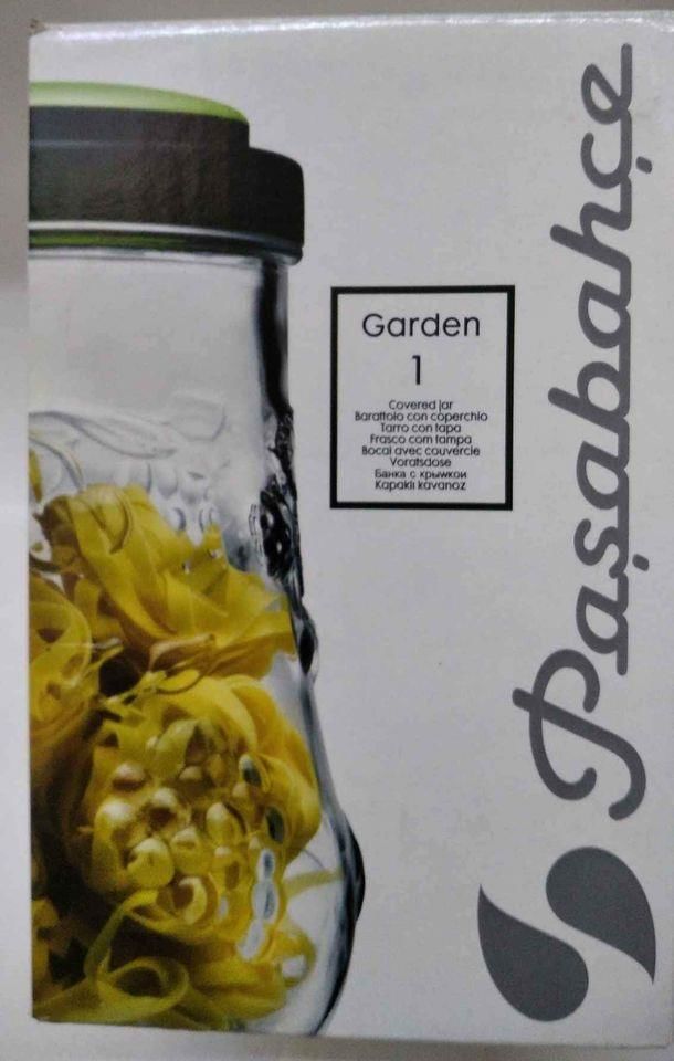 Paşabahçe Garden 80067 Cam Plastik Kapaklı Kavanoz 1600 Cc D-7