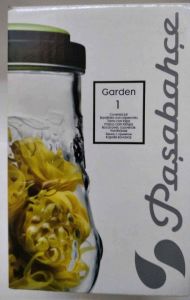 Paşabahçe Garden 80067 Cam Plastik Kapaklı Kavanoz 1600 Cc D-7