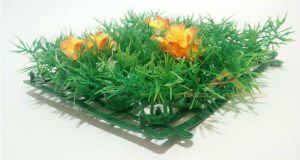 12x12 ÖLÇÜLÜ ÇİCEKLİ EKLENEBİLİR YAPAY ÇİM KARO