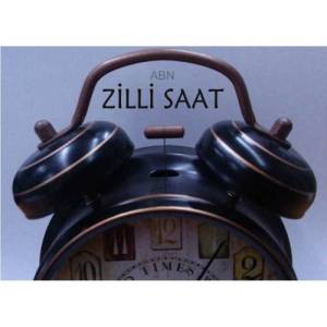 Antika Görünümlü Şık Tasarım Saat Çekmeceli Dekoratif Nostaljik Masa Saati 25x6cm Ebatında