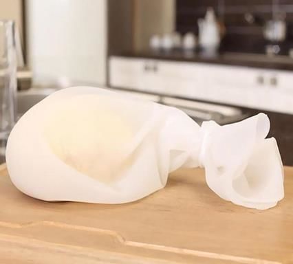 21X28 Silikon Hamur Yoğurma Torbası Orta Boy Kullanışlı Pratik