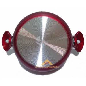 Assos 20 Cm Seramik İç Yüzeyli Derin Tencere