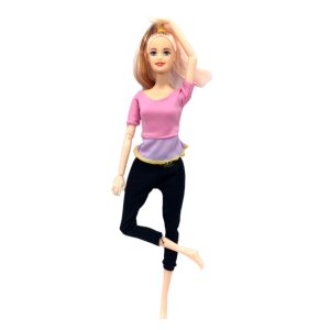 Eklem Yerleri Hareketli Fitness Yoga Oyuncak Bebek Sonsuz Hareket