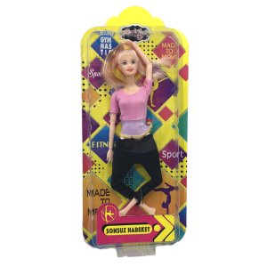 Eklem Yerleri Hareketli Fitness Yoga Oyuncak Bebek Sonsuz Hareket