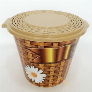 DESENLİ RENKLİ PLASTİK LÜX PATATES SOĞAN KOVASI -1