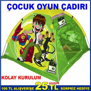 KOLAY KURULUMLU SU GEÇİRMEZ HAVALANDIRMA BÖLMELİ ÇOCUK OYUN ÇADIRI