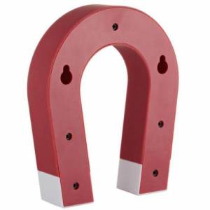 AT NALI MIKTANIS ŞEKLİNDE VİDALI MANYETİK ANAHTAR TUTUCU