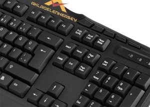 EVEREST USB KABLOLU Q KLAVYE-MOUSE SETİ UN-796