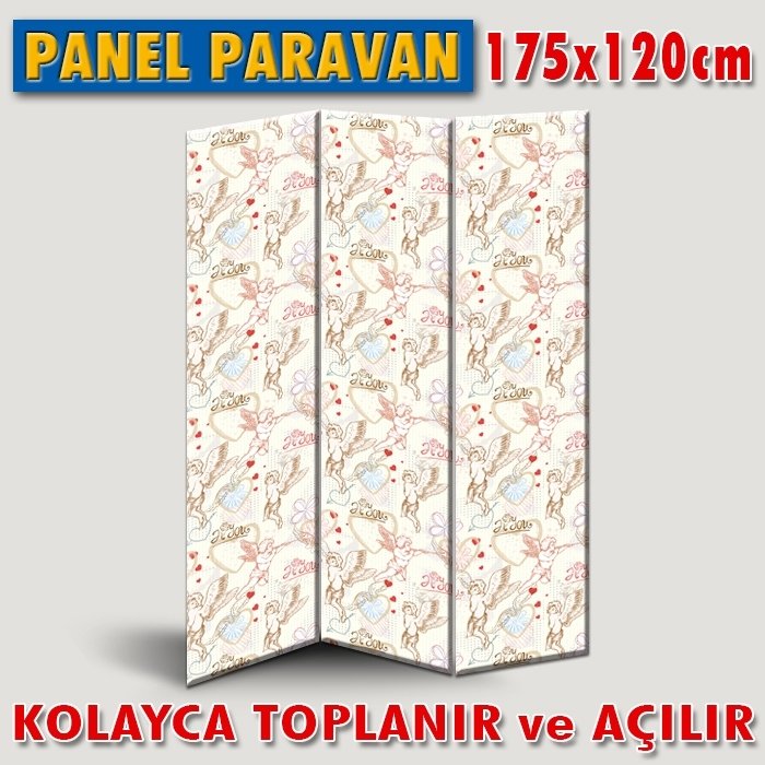 GÖRSELLİ KATLANIR PANEL BÖLME SİSTEMİ - MELEKLİ DUVARKAĞIDI 3