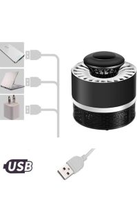 360 Derece Etkili Usb Ev Tipi Sivrisinek Öldürücü Fanlı Led Işıklı UVA Lamba