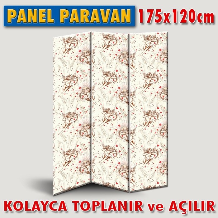 GÖRSELLİ KATLANIR PANEL BÖLME SİSTEMİ - MELEKLİ DUVARKAĞIDI 2