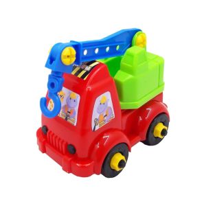 Kutulu Sürtmeli Sök Tak Oyuncak Vinç 14 Cm