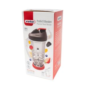 Wenken Elektriksiz ve Pilsiz Elle Çalışan 3 Bıçaklı Pratik El Blenderı Kaliteli Malzemeden Üretim