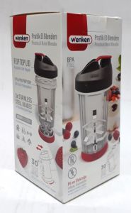 Wenken Elektriksiz ve Pilsiz Elle Çalışan 3 Bıçaklı Pratik El Blenderı Kaliteli Malzemeden Üretim