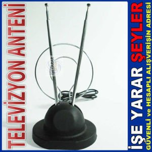 TV ANTENİ ELEKTRİK GEREKTİRMEYEN TELESKOBİK-1