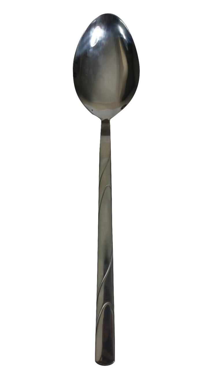 New Trend Süper Kalite Servis Kaşığı 31 cm Süper Paslanmaz Çelik Servis Kaşığı