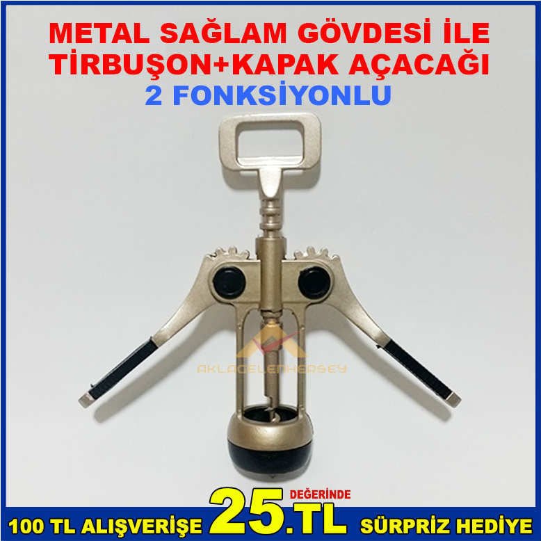 METAL SAĞLAM GÖVDESİ İLE PRATİK KAPAK AÇACAĞI VE TİRBUŞON