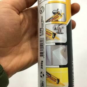 Universal Silikon 280gr Genel Amaçlı Şeffaf Kaliteli Silikon F280 Fixed