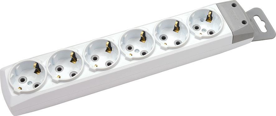 De-Pa Tse Belgeli 6lı Grup Priz Topraklı Klemensli Pratik