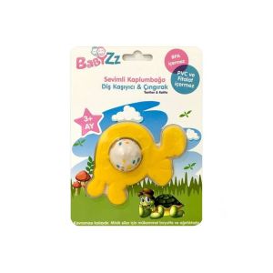 LC Kaplumbağa Diş Kaşıyıcı Çıngırak