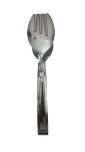 New Trend Süper Lüx Salata Maşası Süper Paslanmaz Çelik 24 cm Süper Kromaj Çelik Salata Maşa