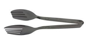 New Trend Süper Lüx Salata Maşası Süper Paslanmaz Çelik 24 cm Süper Kromaj Çelik Salata Maşa