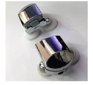 Cam Duş Kabin Tekerleği 4'lü Rulman Set Duşakabin Tekerlek Takımı Süper 1.Plastik Kromaj Metal Ayak