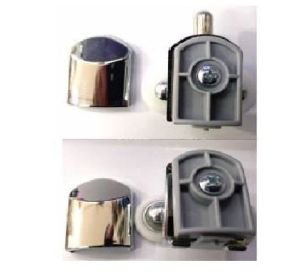 Cam Duş Kabin Tekerleği 4'lü Rulman Set Duşakabin Tekerlek Takımı Süper 1.Plastik Kromaj Metal Ayak