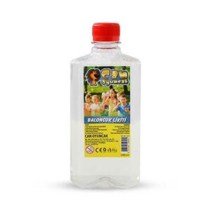 PET ŞİŞE İÇİNDE SIVI KÖPÜK CAN OYUNCAK  BALONCUK  LİKİTİ  500 ML