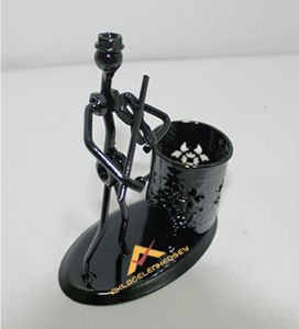 METAL TİTANYUM KAPLAMA KEMAN ÇALAN ADAM BİBLO