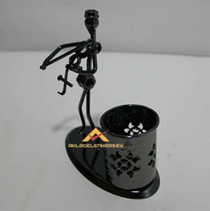 METAL TİTANYUM KAPLAMA KEMAN ÇALAN ADAM BİBLO