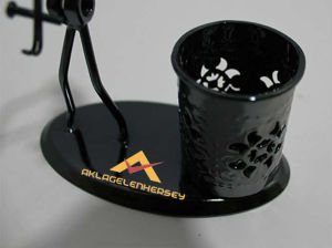 METAL TİTANYUM KAPLAMA KEMAN ÇALAN ADAM BİBLO