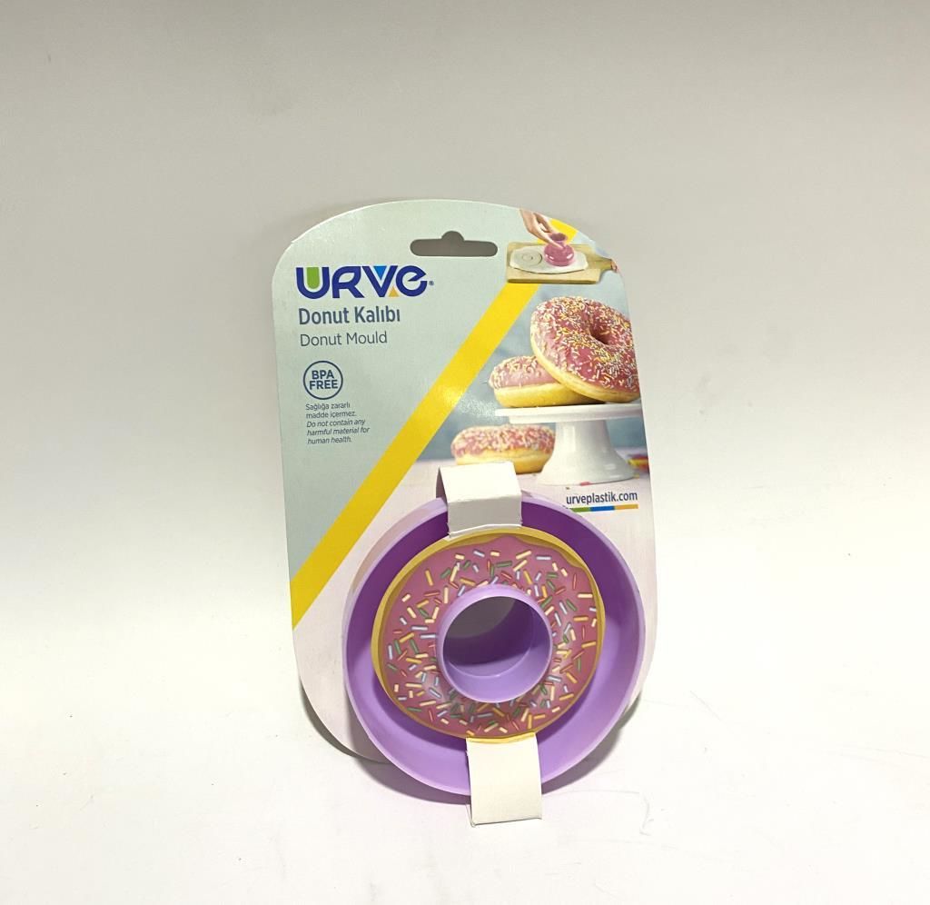 Nefes Alabilen Özellikte Ortası Delik Donut Kalıbı Hamur Kesici