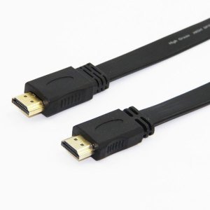 10m Süper Hızlı 3D Destekli Full HD Süper Hd 2160p 1.4 Vercion Flat HDMI Kablo-Görüntü ve Ses İçin