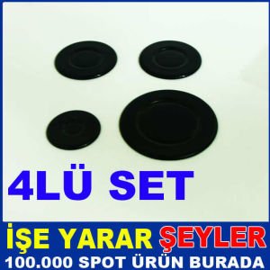 OCAK GÖZLERİ İÇİN 4LÜ SET KAPAK TAKIMI