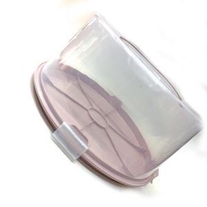 Urve Jumbo Plastik Pratik Kek ve Pasta Fanusu 30.5 Çap, 16 cm Yükseklik