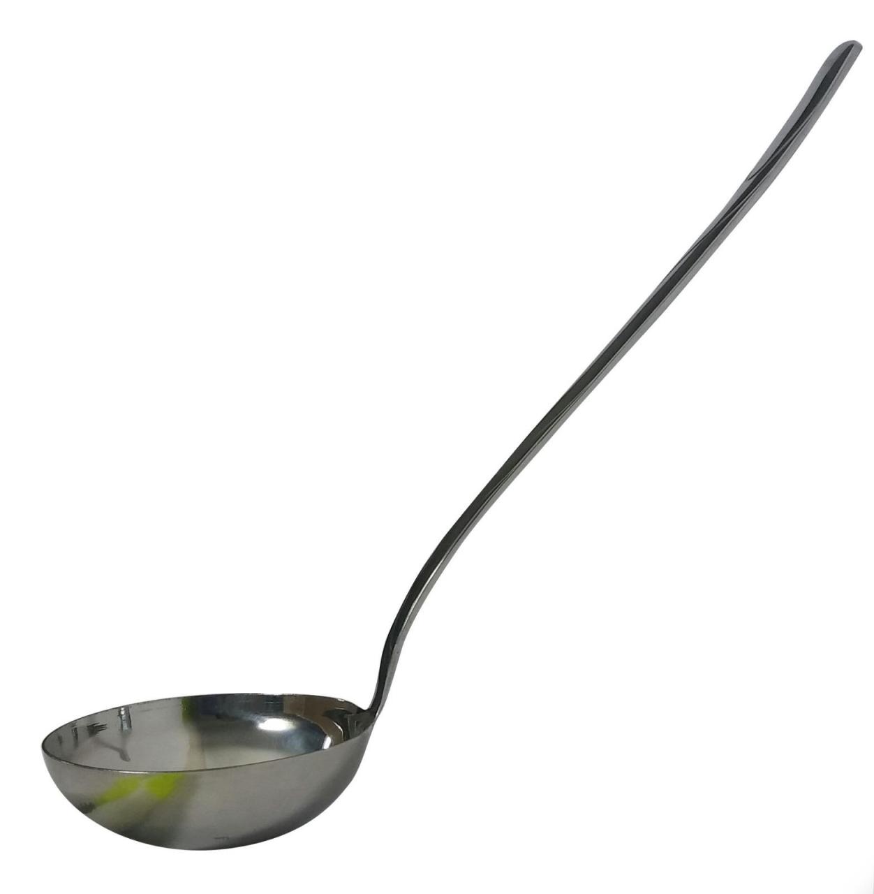 NewTrend Süper Kalite Servis Kepçe 25 cm Paslanmaz Çelik Servis Kepçesi