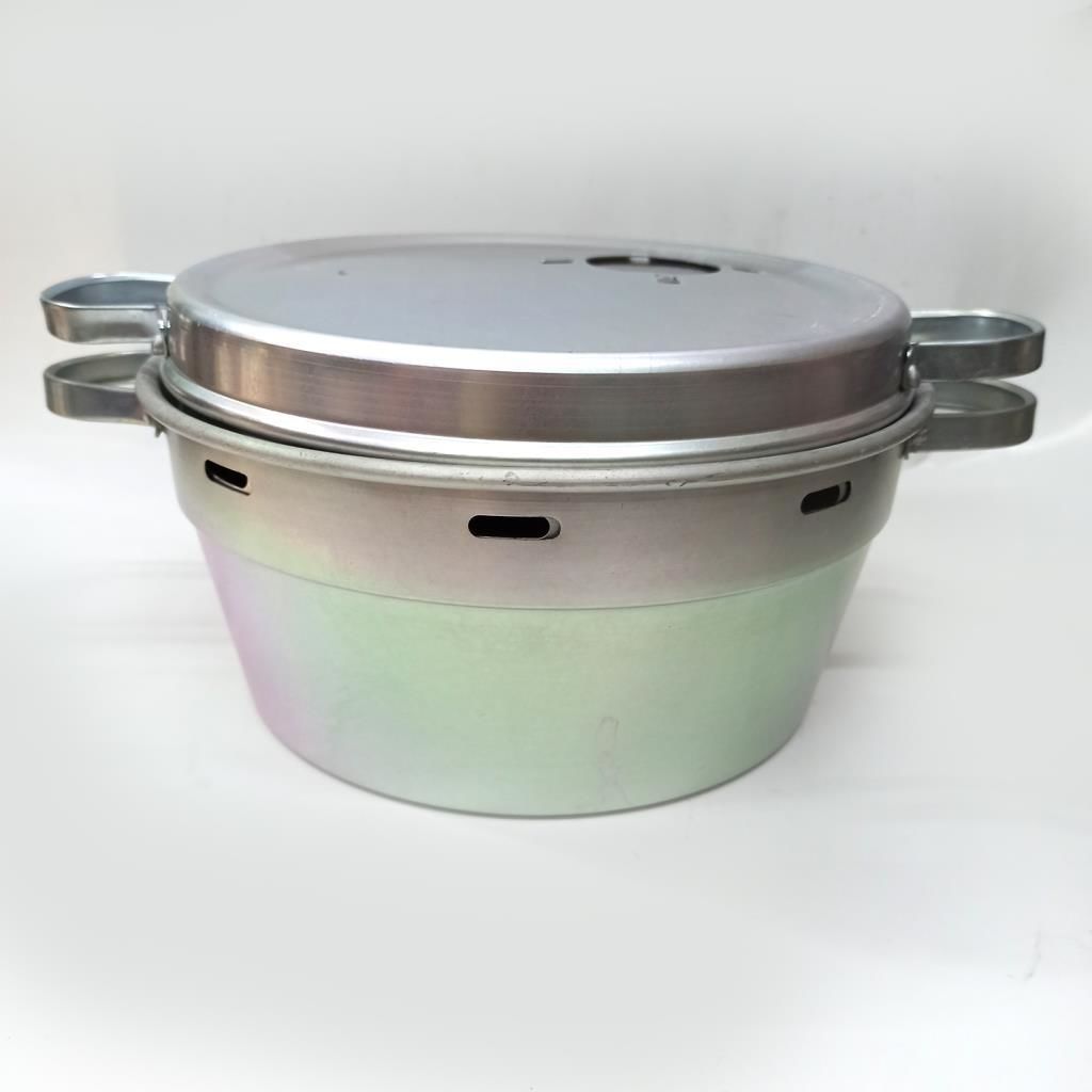 Alkar Aliminyum Gövde Ocaküstü Nostaljik Kek, Pasta, Dolma Tenceresi