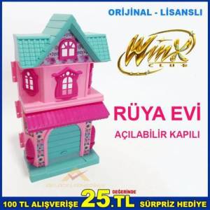 Orijinal Lisanslı Winx Rüya Evi Oyuncak Ev