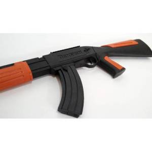 75x15cm Ebatında Şarjörlü Boncuk Atan Popmpalı Tüfek Uzun Mesafeli Eğlenceli Boncuk Tabancası