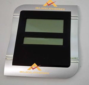 Büyük boy büyük rakamlı Kare Dijital Duvar Saati Termometre,Alarm LCD ekranlı Dijital Takvim 27x23cm