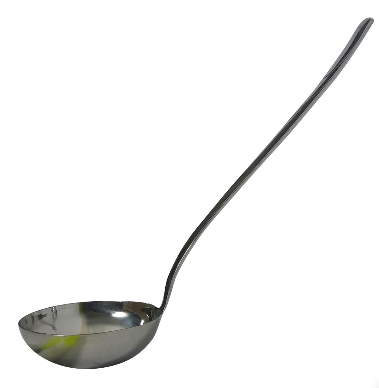 New Trend Süper Lüx Paslanmaz Çelik Kevgir, Kepçe, Servis Çatalı, Servis Kaşığı, Spatula 5Li Set