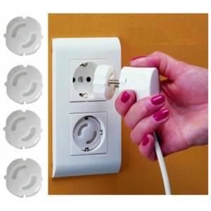 6 Adet Priz Kapağı Bebek güvenlik ürünü %100 emniyetle çocukları elektrikten koruyan priz kilidi