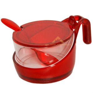 KAŞIKLI ŞEKERLİK ve BAHARATLIK SAKLAMA KAVANOZU