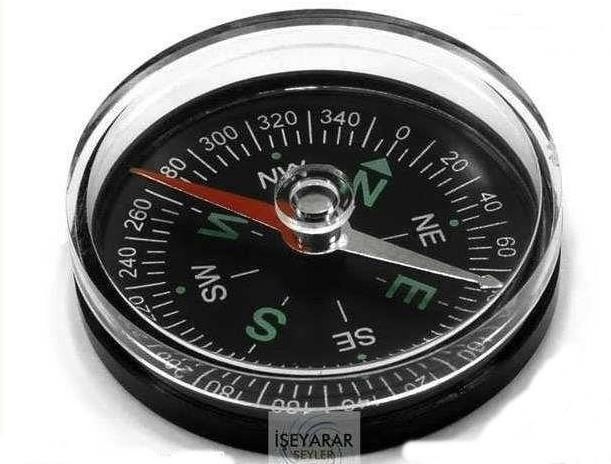 Profesyonel Hassaslıkta Cep Tipi Pusula Ø4cm