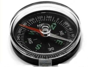 Profesyonel Hassaslıkta Cep Tipi Pusula Ø4cm